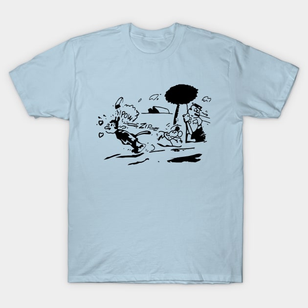 Jules Krazy Kat T-Shirt by retrovie